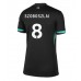 Maillot de foot Liverpool Dominik Szoboszlai #8 Extérieur vêtements Femmes 2024-25 Manches Courtes